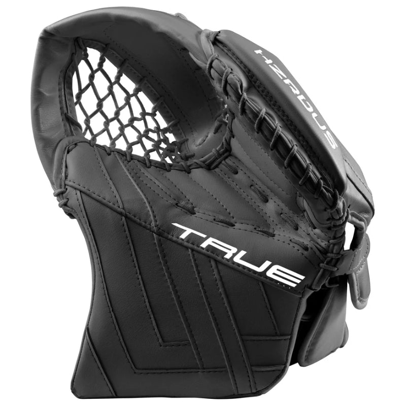 TRUE Hockey Protective Gear TRUE HZRDUS 7X4 Goalie Catcher Senior 2024 Black