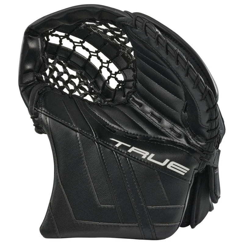 TRUE Hockey Protective Gear TRUE HZRDUS 9X4 Goalie Catcher Senior 2024 Black