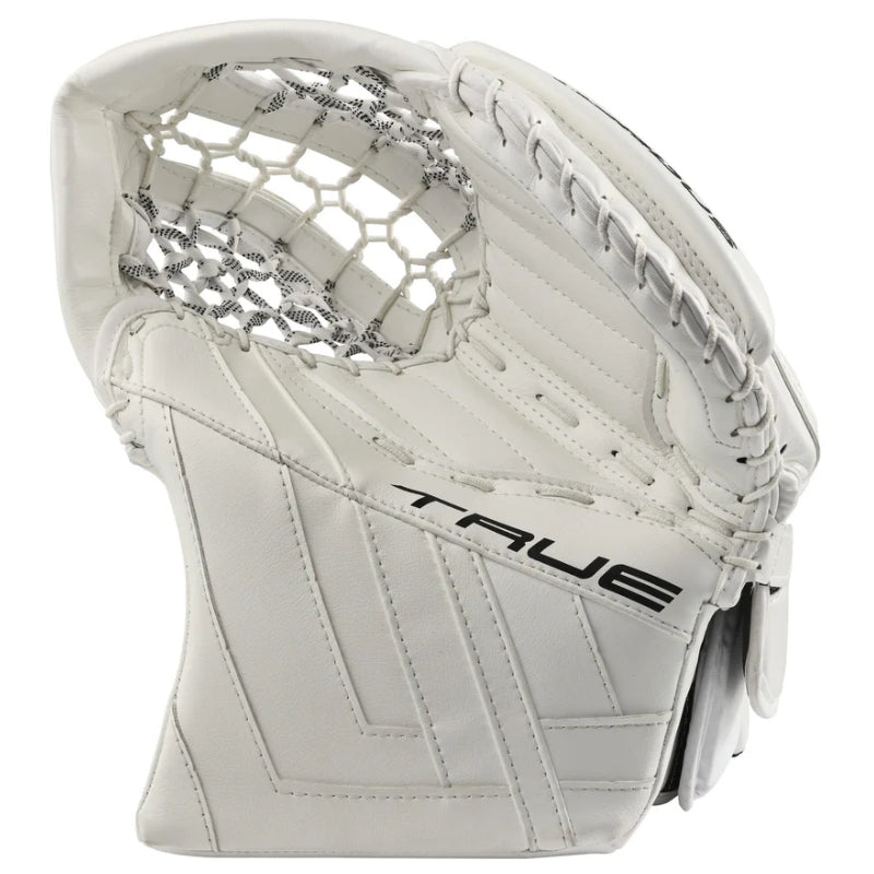 TRUE Hockey Protective Gear TRUE HZRDUS 9X4 Goalie Catcher Senior 2024 White