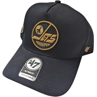 '47 Brand NHL Deluxe 47 Sure Shot MVP DT Snapback hat- Winnipeg Jets