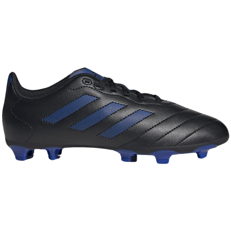 Adidas Goletto VIII FG Soccer Cleats - Black/Blue - Junior