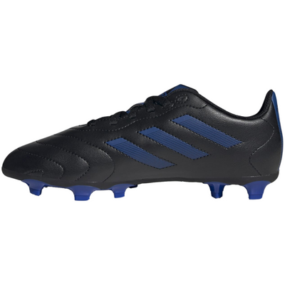 Adidas Goletto VIII FG Soccer Cleats - Black/Blue - Junior