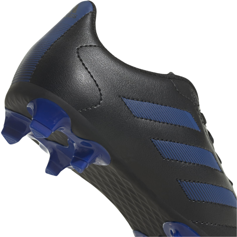 Adidas Goletto VIII FG Soccer Cleats - Black/Blue - Junior