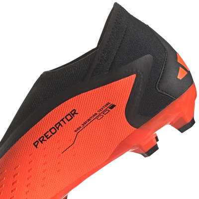 Adidas Predator Accuracy.3 Laceless Firm Ground Soccer Cleats Adult close-up of side