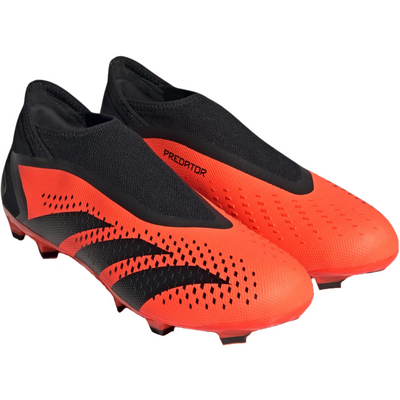 Adidas Predator Accuracy.3 Laceless Firm Ground Soccer Cleats Adult side front of both shoes