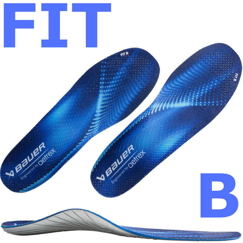 Bauer Hockey Skate Orthotics by Aetrex 2024 B 2