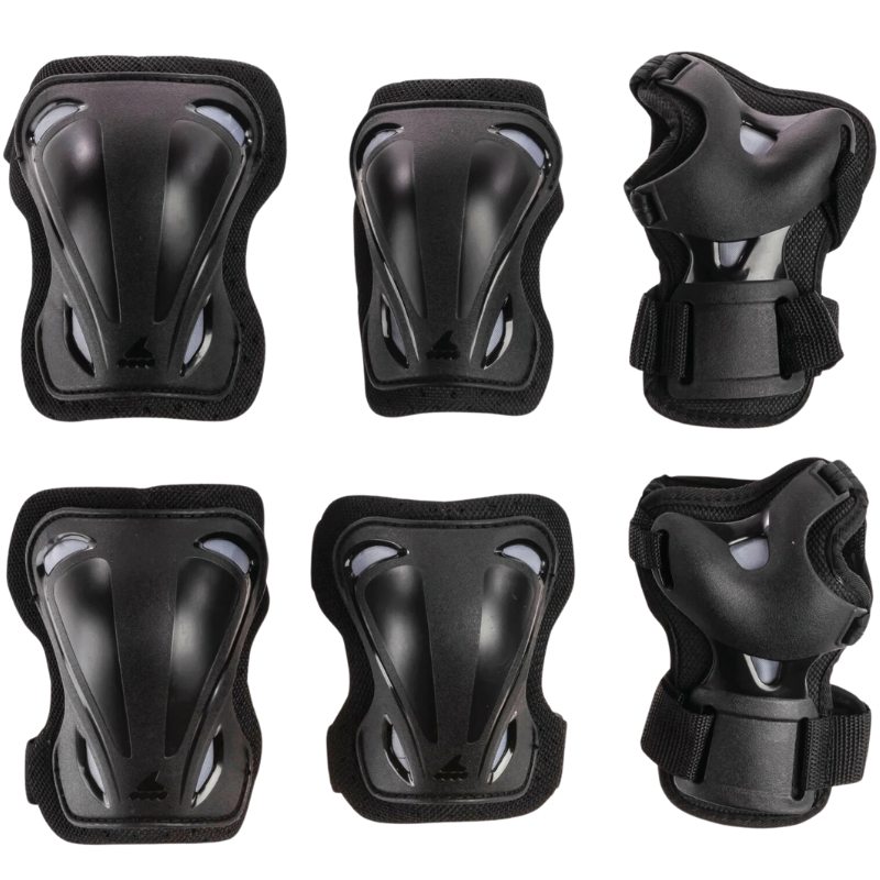 Rollerblade Skate Gear 3-pack Inline Pad Set Large Men&