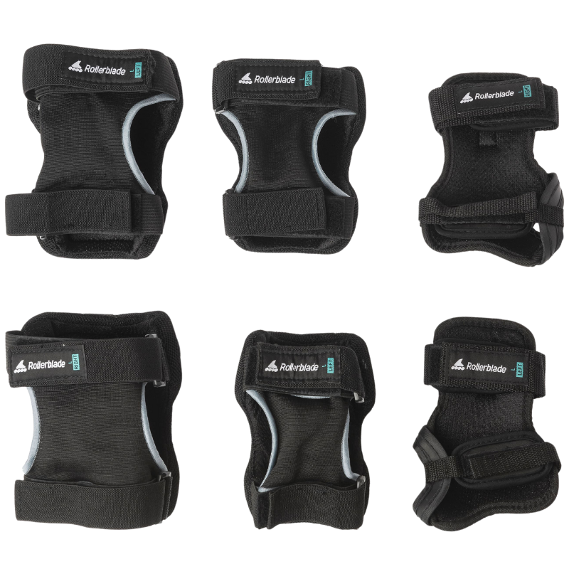 Rollerblade Skate Gear 3-pack Inline Pad Set Large Men&