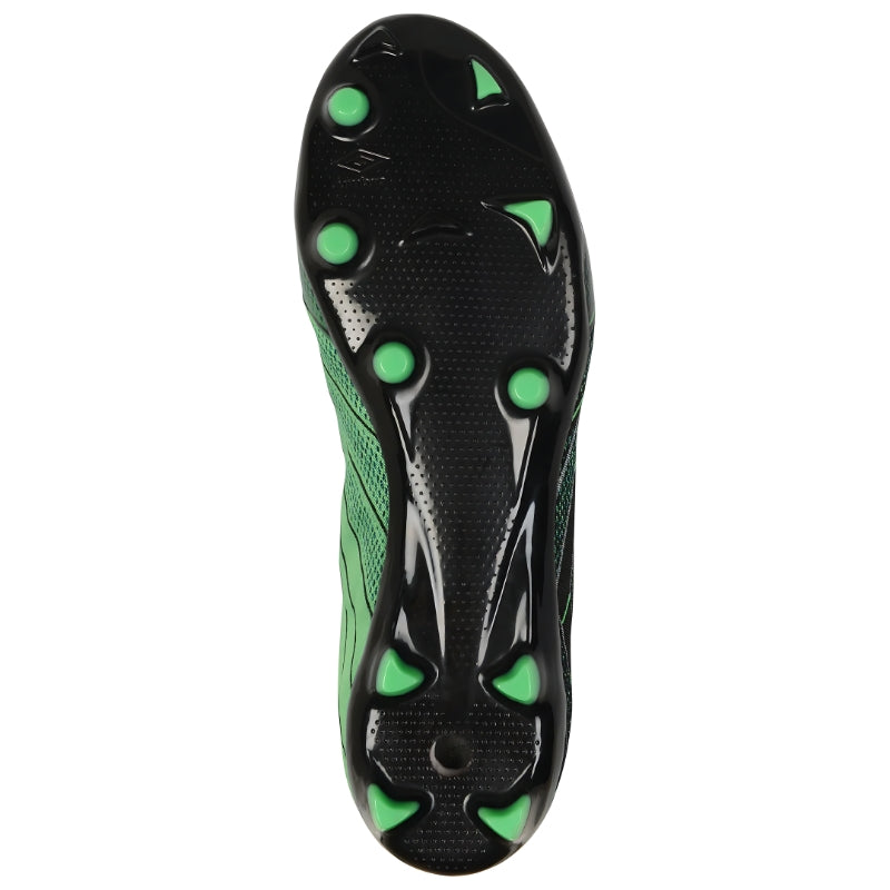 Umbro Soccer Cleats Umbro Velocita Elixir Premier FG Adult Soccer Cleats Green Black