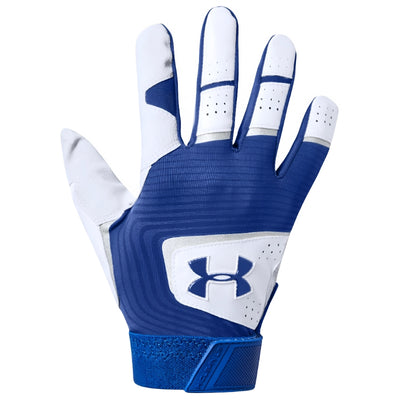 Under Armour Baseball Batting Gloves Under Armour Clean Up 19 Baseball Batting Gloves Adult Royal White