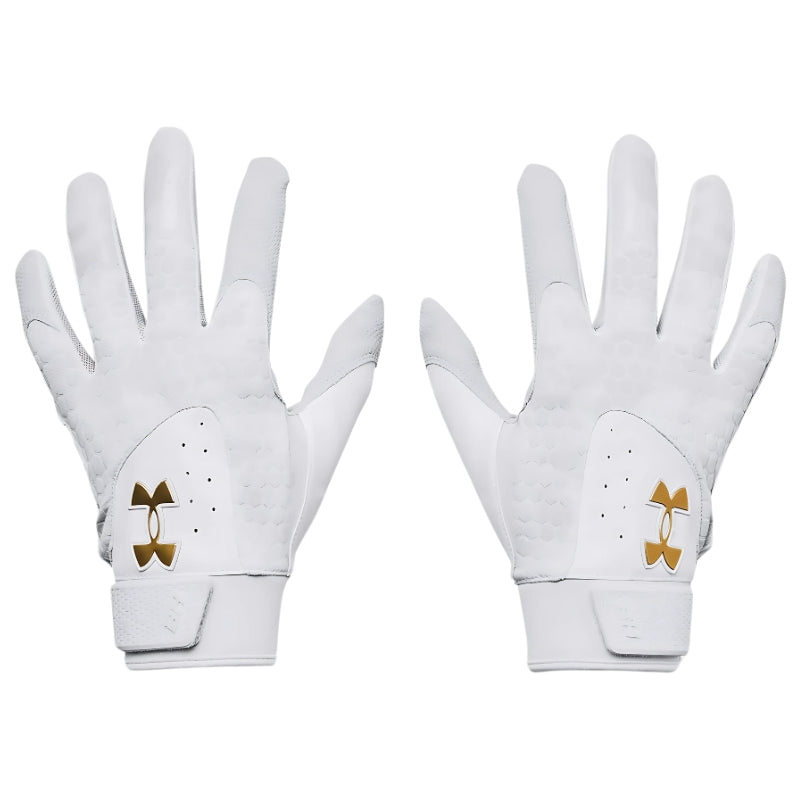 Under Armour Baseball Batting Gloves Under Armour Harper Baseball Batting Gloves Adult White