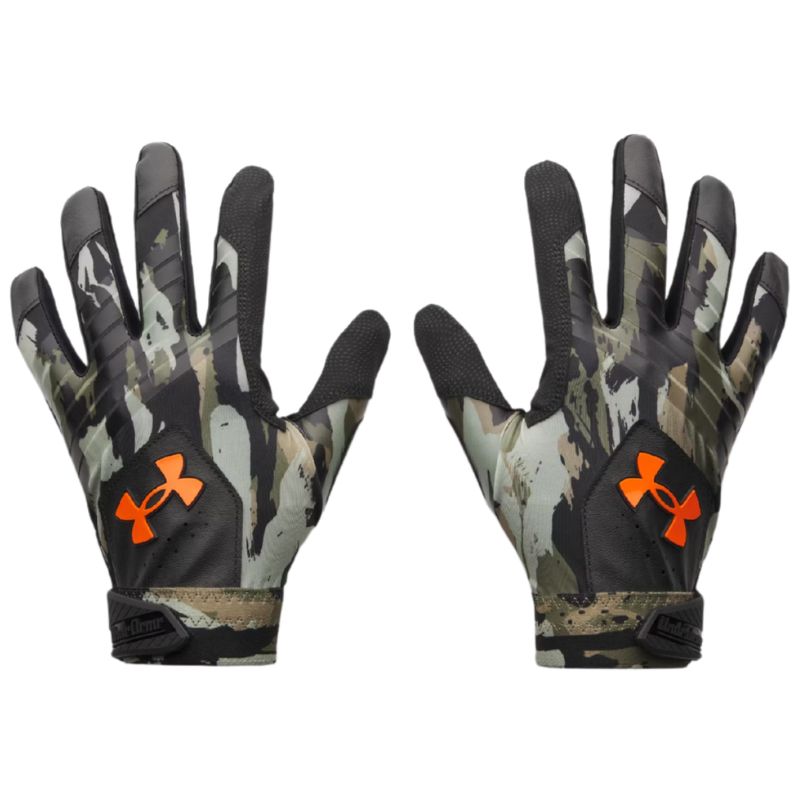 Under Armour (UA) Baseball Batting Gloves Under Armour (UA) Under Armour Clean Up Limited Edition Youth Black/Camo/Orange 6000256 2026