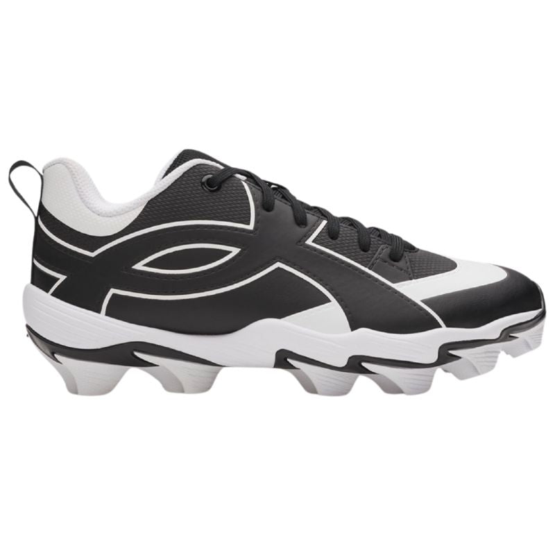 Under Armour (UA) Baseball Cleats Under Armour (UA) Leadoff Icon Low RM Junior Black/White 6010143 2026