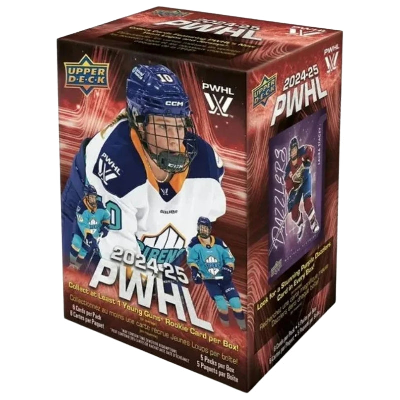 Upper Deck PWHL Hockey Collectible Cards 2024-25 - Blaster Box