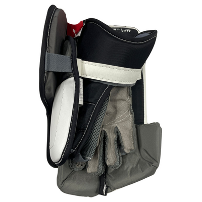 Warrior Goalie Blockers Warrior Ritual G6 E+ (2022) Junior White back (glove)