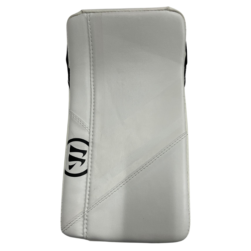 Warrior Goalie Blockers Warrior Ritual G6 E+ (2022) Junior White front