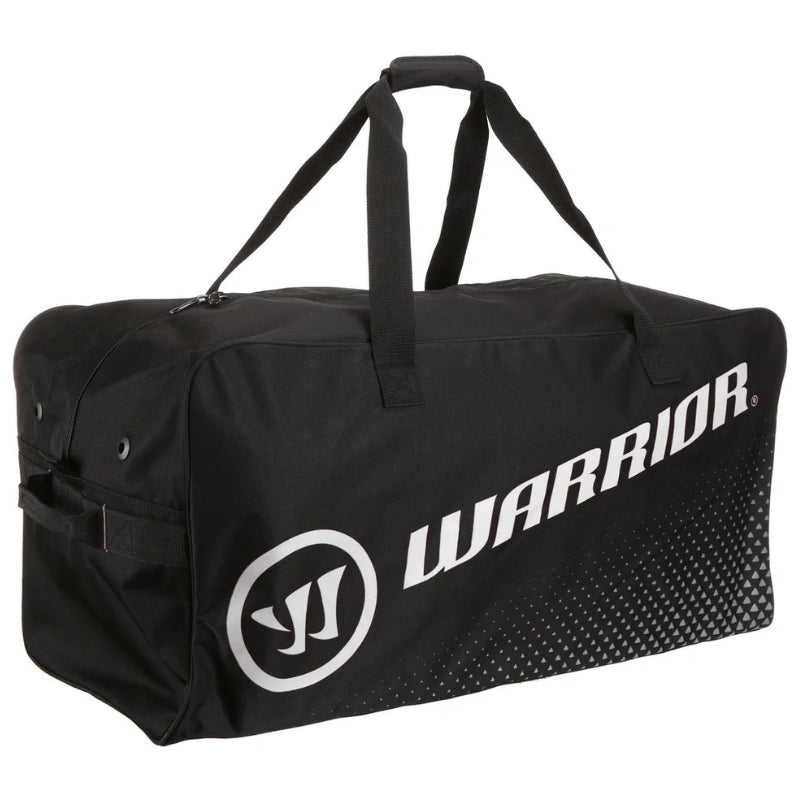 Warrior Hockey Bags Warrior Q40 Carry Hockey Bag Q40CRYL4 Black White Gray