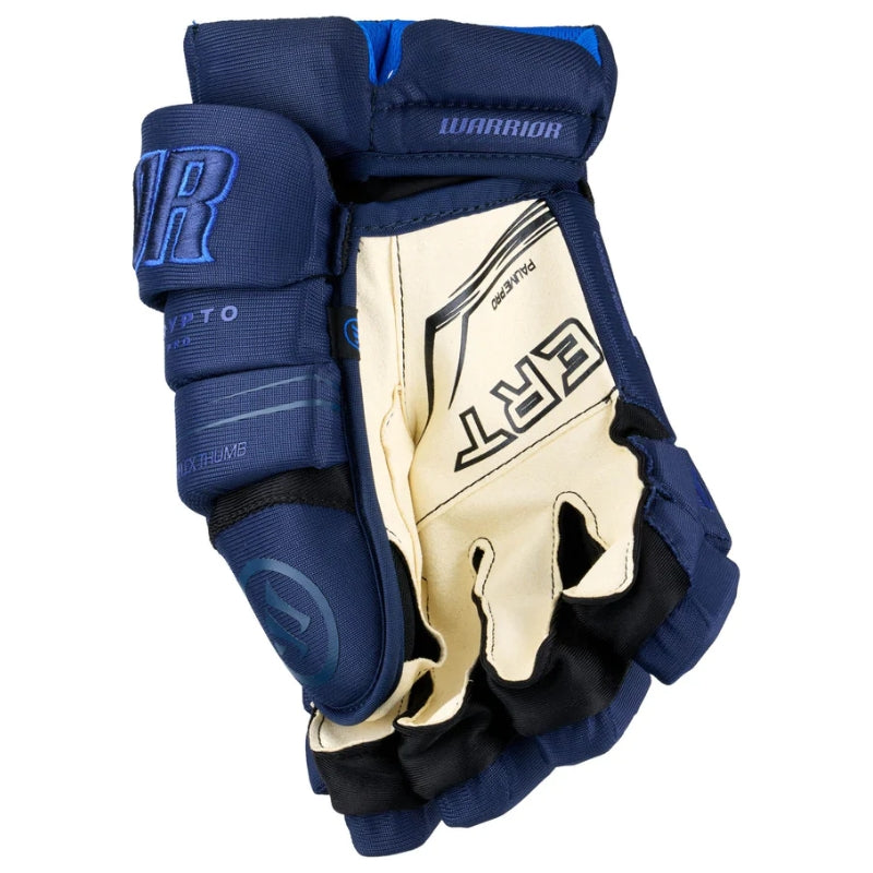 Warrior Hockey Protective Gear Warrior Covert Krypto Pro Hockey Gloves Junior 2026 Navy Size 10 11 12