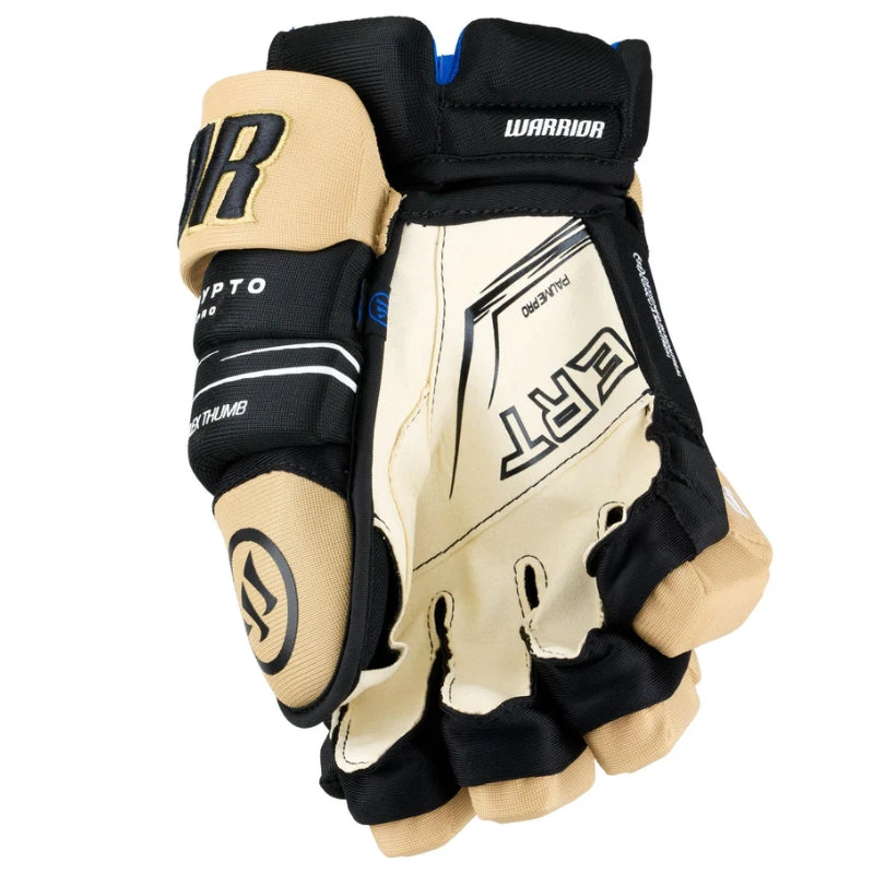 Warrior Hockey Protective Gear Warrior Covert Krypto Pro Hockey Gloves Junior 2026 Vegas Black Size 10 11 12