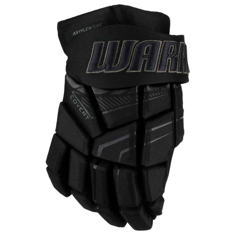 Warrior Hockey Protective Gear Warrior Covert Krypto Pro Hockey Gloves Senior 2026 Black