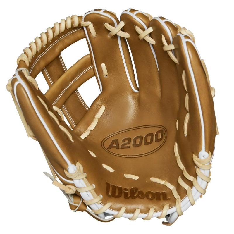 Wilson Baseball Glove Wilson A2000 1716 11.5-inch Infield Youth-Adult 2024 tan beige front (palm)