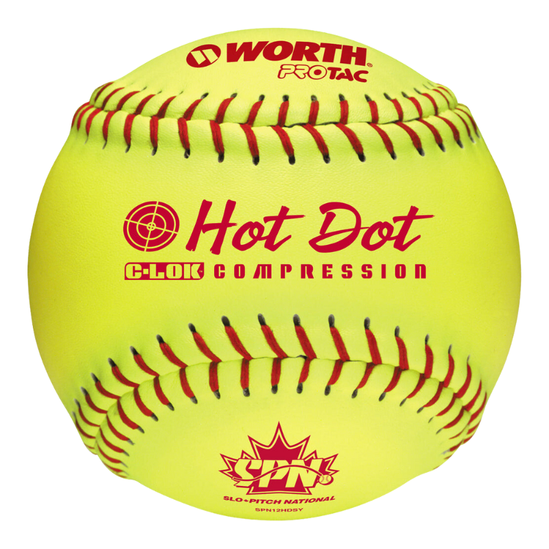 Worth 12" SPN Hot Dot Softball SPN12HDSY