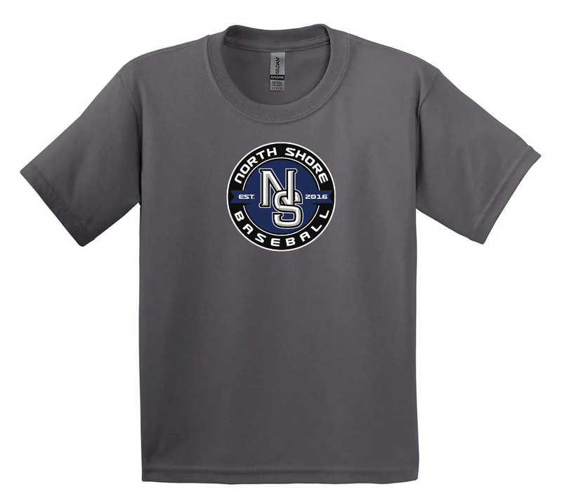 NSBA Cotton Short Sleeve Tee - Large Logo- Youth