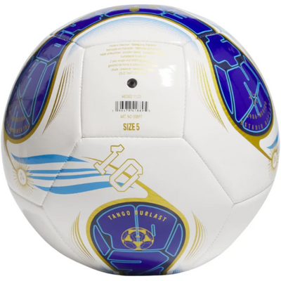 Adidas Messi Club Soccer Ball showing valve