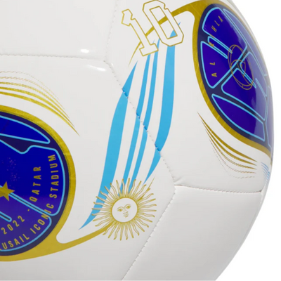 Adidas Messi Club Soccer Ball close-up