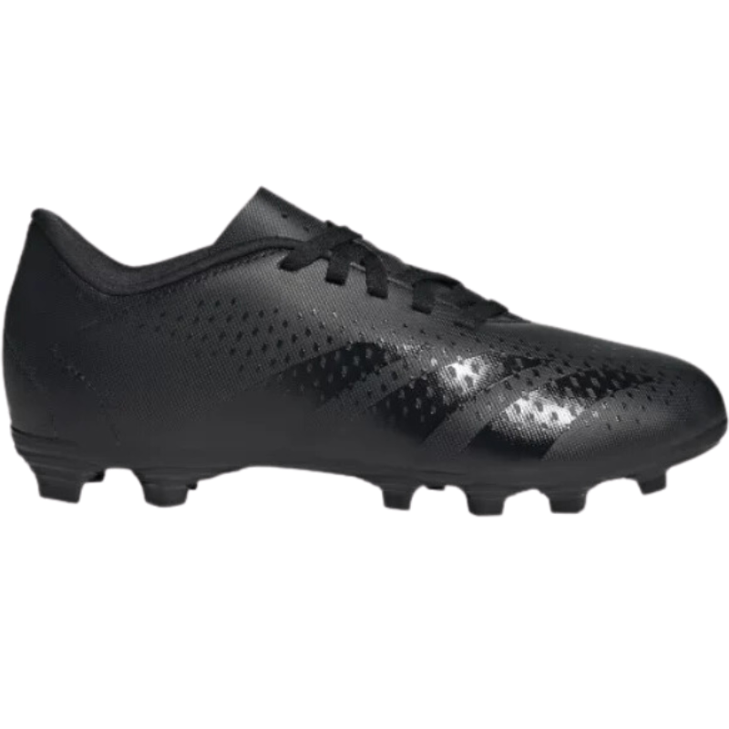 Adidas Predator Accuracy.4 FxG Soccer Cleats Junior Core Black/Core Black/Cloud White side pointing right