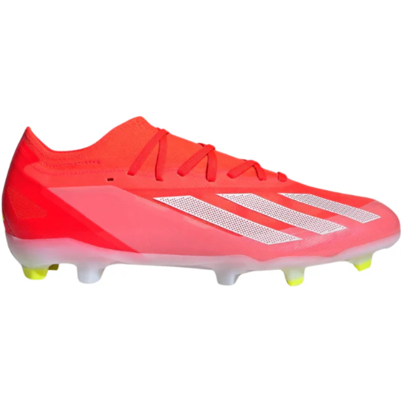 adidas X CRAZYFAST PRO 27 HG/AG レッド Adidas X Crazyfast Pro FG Soccer Cleats Red/White/Yellow Senior