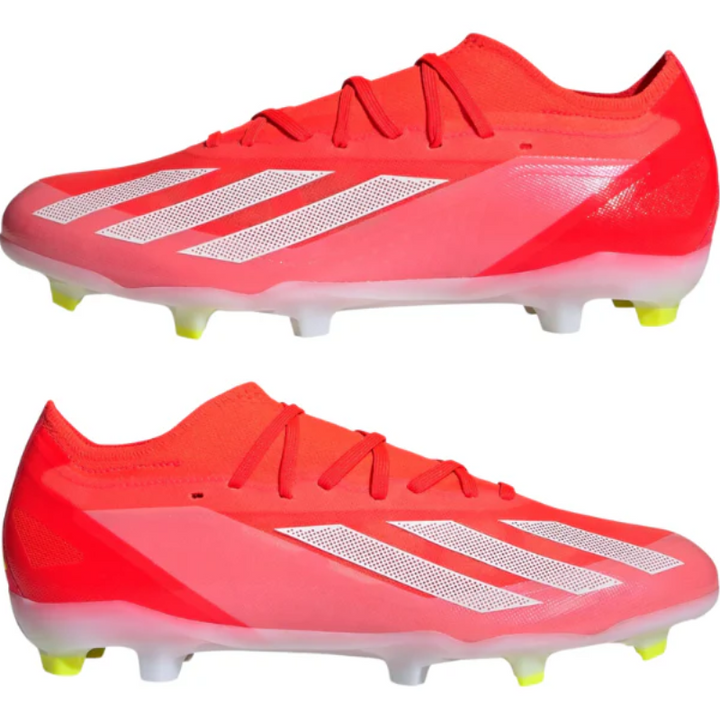 シューズ adidas X CRAZYFAST + FG 26cm Adidas X Crazyfast Pro FG Soccer Cleats Red/White/Yellow Senior