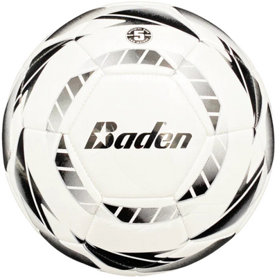 Baden Z-Series Soccer Ball white/black showing logo