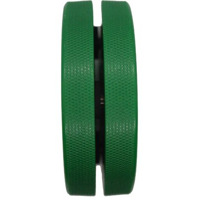Green Biscuit Snipe Shooting Puck green side