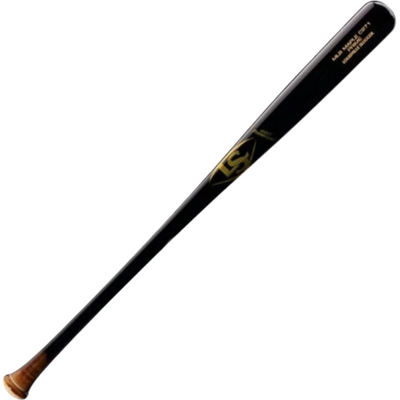 Louisville MLB Prime C271 Maple Baseball Bat diagonal showing LS logo