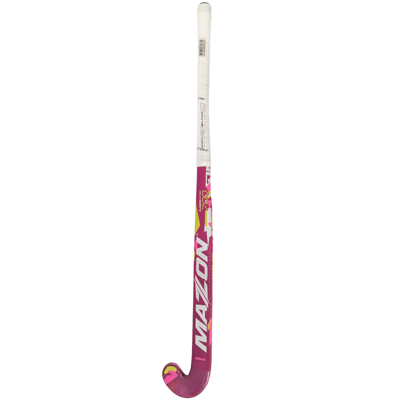 Mazon Fusion 700 Field Hockey Stick Purple side with head curved left