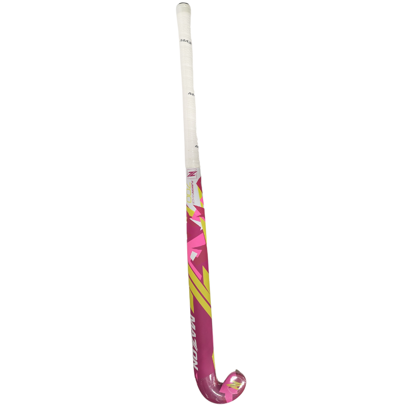 Mazon Fusion 700 Field Hockey Stick Purple side with head curved right