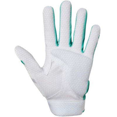 Mizuno Finch Softball Batting Gloves Adult 2020 mint front (palm)