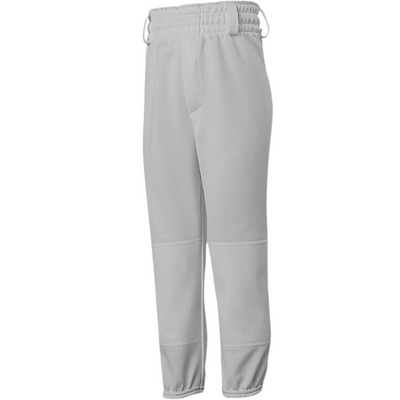 Mizuno MVP Pull Up Baseball Pants Youth grey front