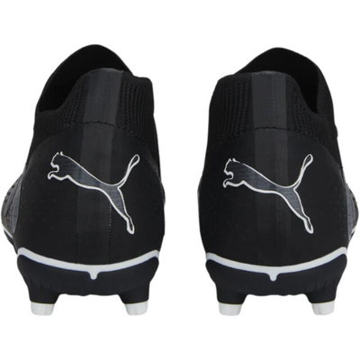 Puma Future Match FG/AG Soccer Cleats Junior Puma Black/Puma White back of both shoes