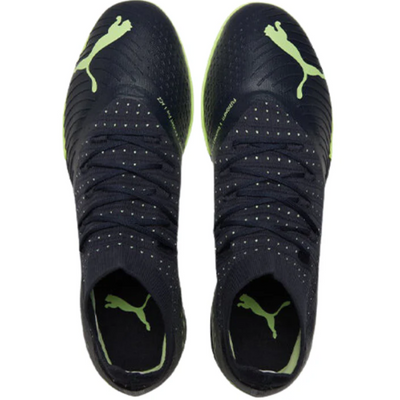 Puma Future Z 3.4 TT Soccer Turf Boots Black/Green Adult top of both shoes pointing up