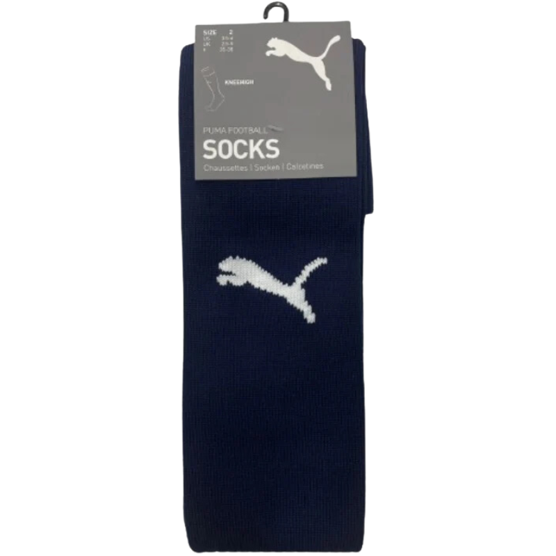 Puma Team Liga Core Soccer Socks 3.5 6 Peacoat White