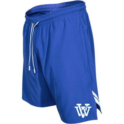 Rawlings ColorSync Training Shorts Small Logo Youth royal front side