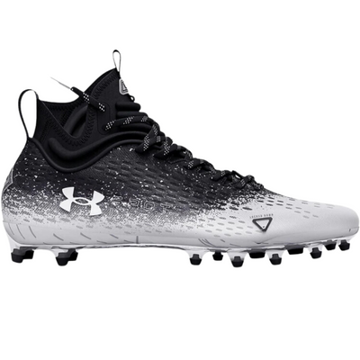 Under Armour Spotlight Lux MC 2.0 Football Cleats Senior black side pointing right