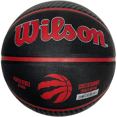 Wilson NBA Player Icon Outdoor Basketball Scottie Barnes showing logos