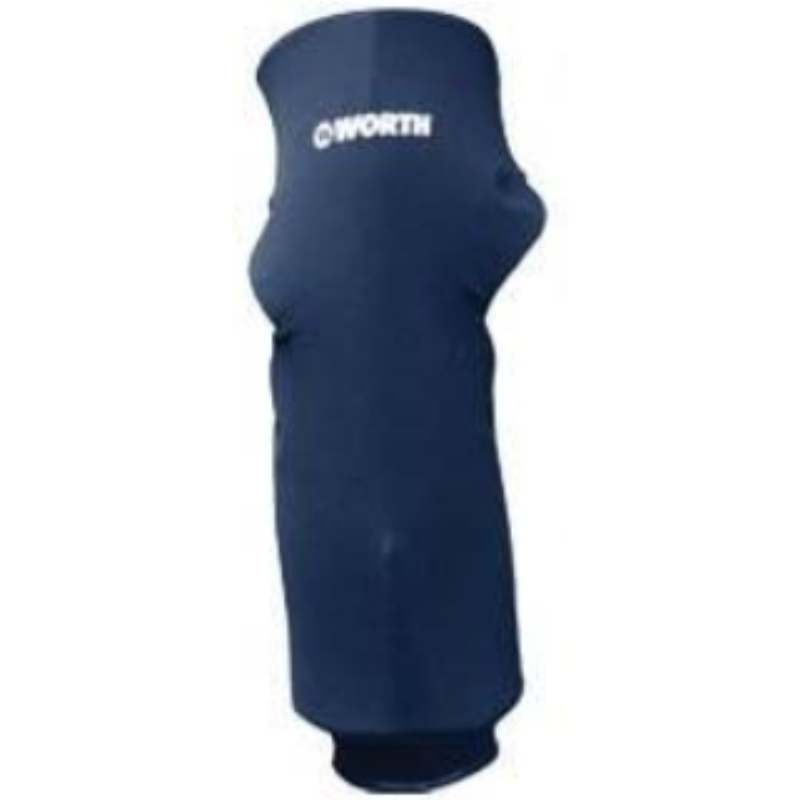 Worth Fastpitch Baseball Sliding Leg Guard front navy