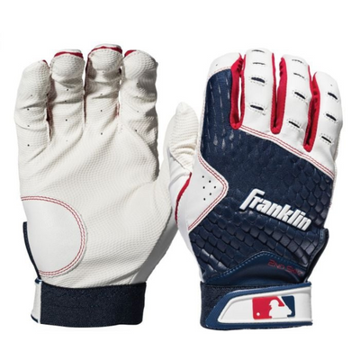 Franklin MLB 2nd Skinz Baseball Batting Gloves - Youth