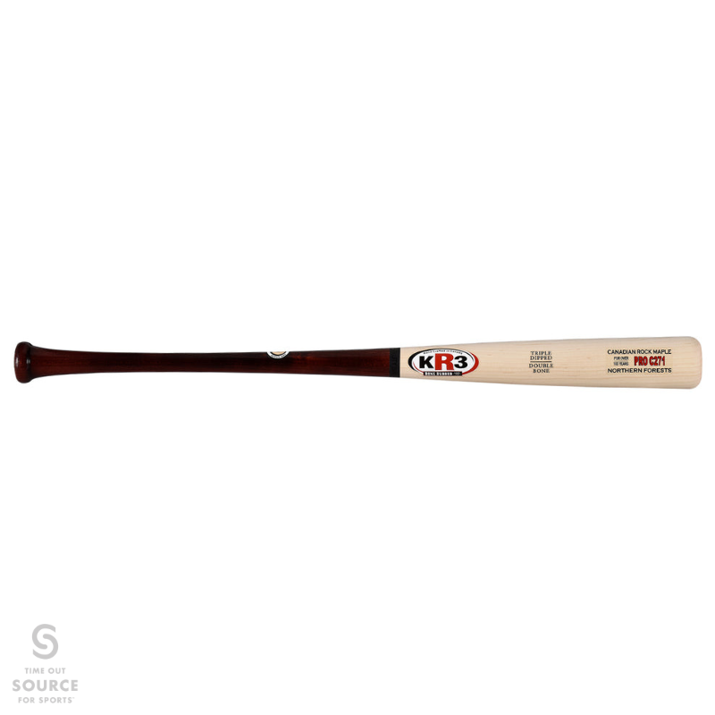 KR3 C271 Canadian Rock Maple Wood Baseball Bat