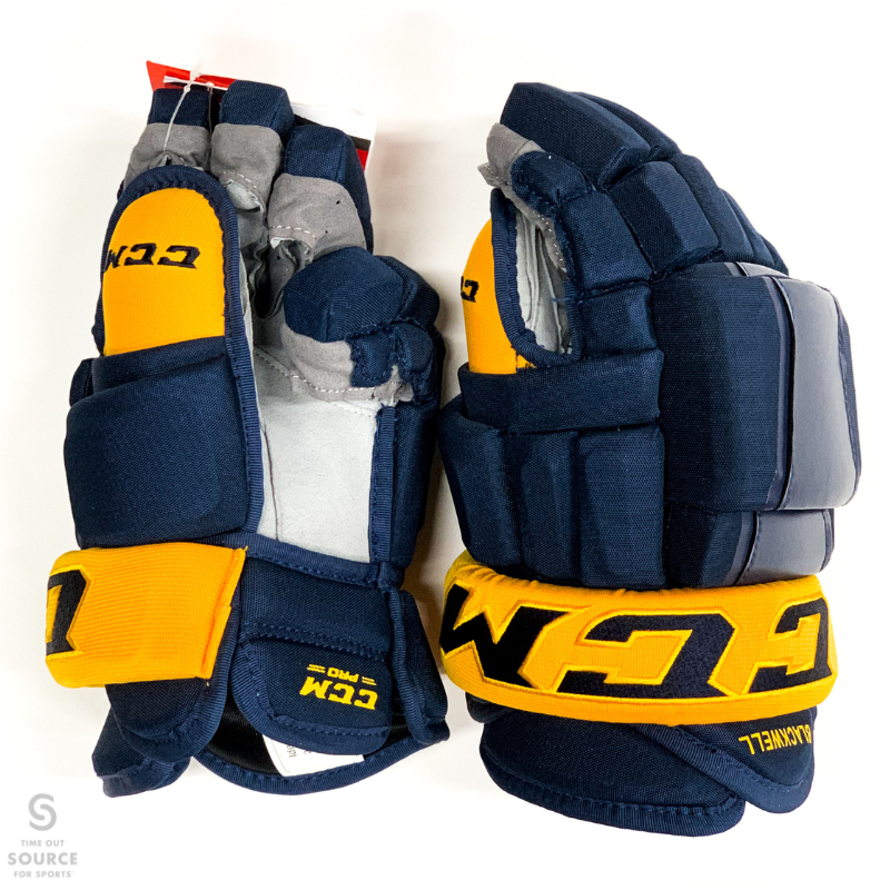 CCM Pro Return Hockey Gloves- HG97- Buffalo Sabres- Blackwell