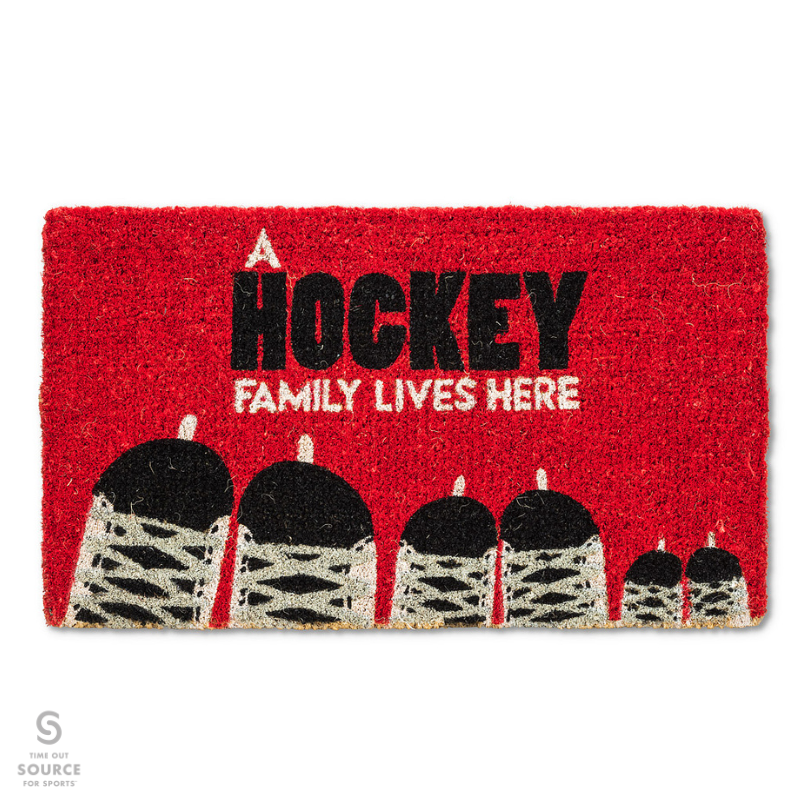 Abbott Hockey Family Doormat